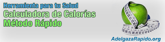 Calculadora de Calorias - Metodo Rapido